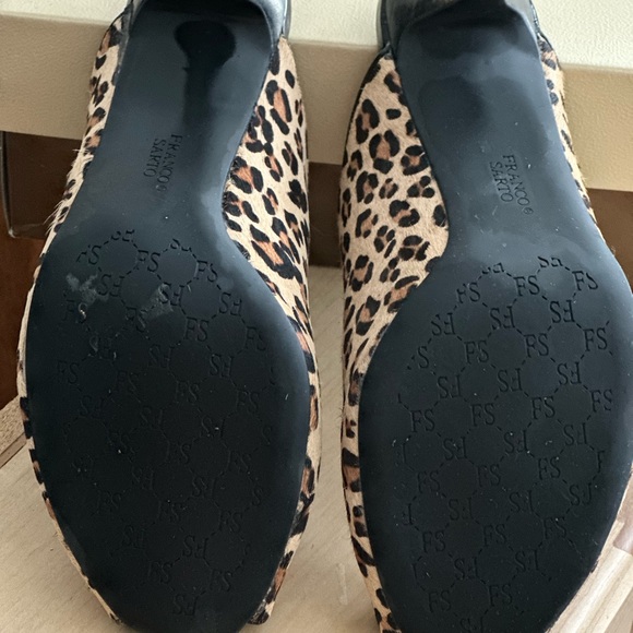 Franco Sarto leopard print heels, size 9 - Picture 4 of 4